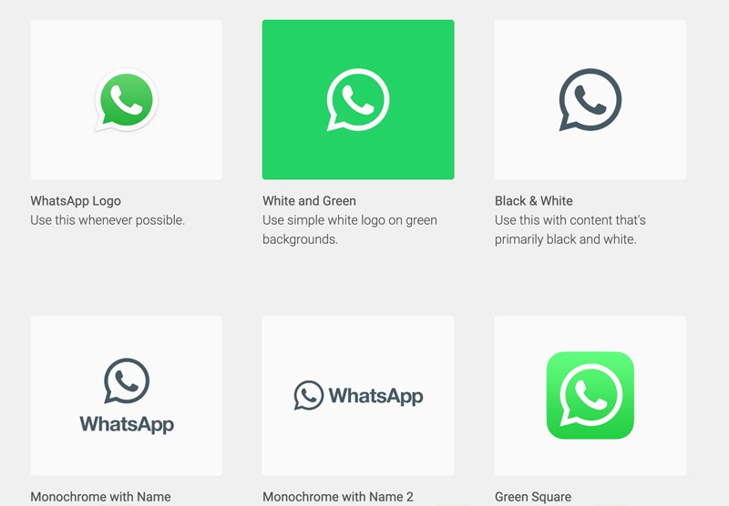 <i>WhatsApp (2019) Brand&nbsp;Guidelines</i>